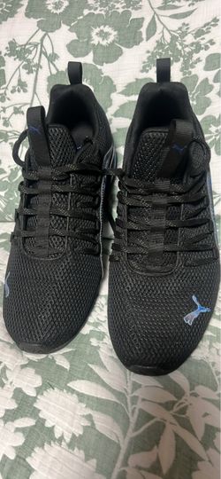 Puma Black Mesh Sneakers