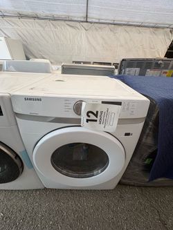 Samsung Dryer In White