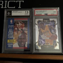 Michael Jordan/ Kobe Bryant Sports Cards