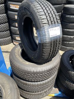 275/65/18 Goodyear Set of four tires installed and balanced ! Set De 4 Llantas Instalación Y Balanceo