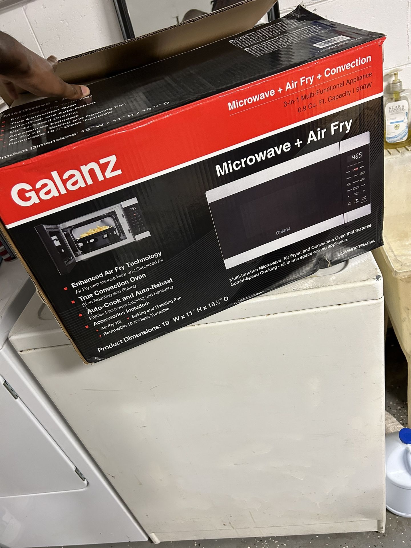 Galanz Microwave/Air Fryer