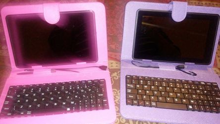 Android tablets with case and keyboard