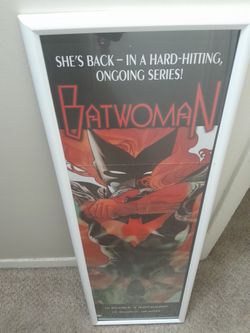 2011 DC Comics  Rare Promotional Batwoman Poster