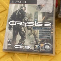 Ps3 Crysis 2 Limited Edition Game