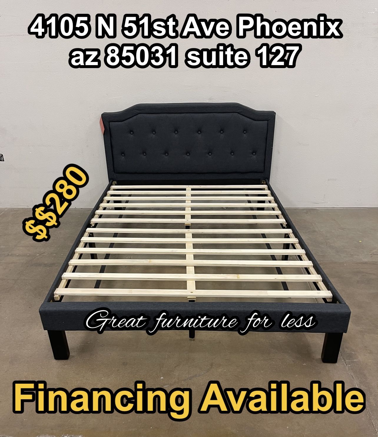 Full Size Bed Frame Brand New