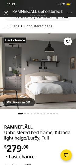 Full size bed frame + mattress