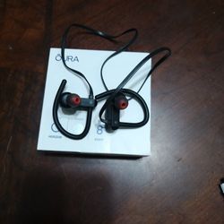 Otium LPX Water Proof Bluetooth Headset Black Sport Earbuds 