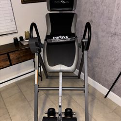 Innova Inversion Table with Adjustable Headrest, Reversible Ankle Holders, (300 lb Weight Capacity) 