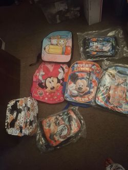 Backpacks & totes -$8-15
