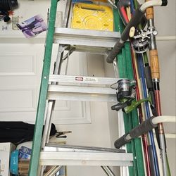 Ladders, 4 Ft & 6 Ft, Husky & Werner