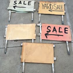 Sign Holders ( Yard Sale) Stakes 