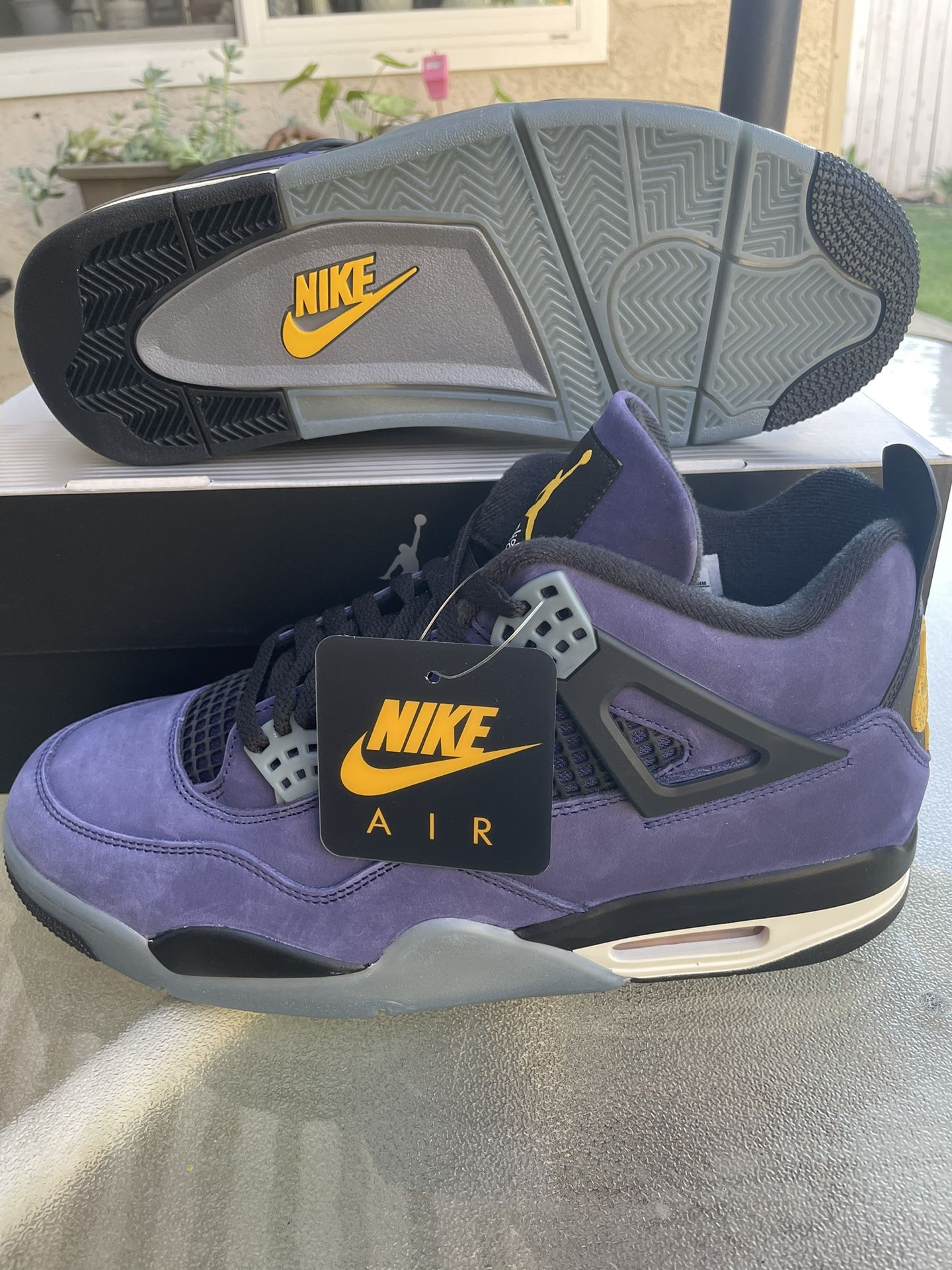 Air Jordan 4 Retro Lakers 2026 - New in Box with Receipt - Men's Size 11.5