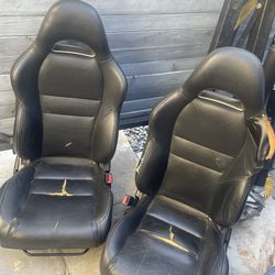 Rsx seats black leather