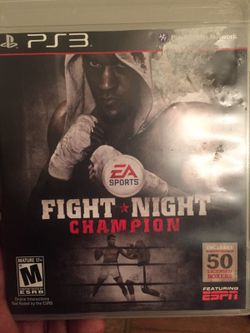 Fight night PS3