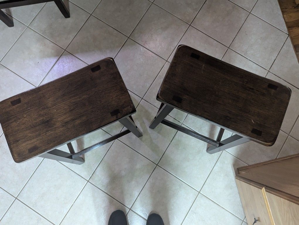 2x Ashley Furniture Bar Stools