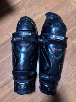 Hockey Knee Shin Guards 15” Bauer Vapor X900 Lite