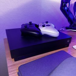 xbox one x with controller 