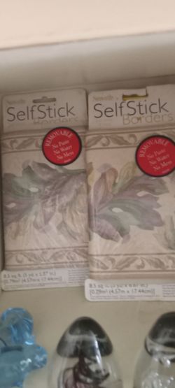 Self Stick Removable Wall Borders – 2 Pack