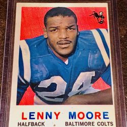 1959 Topps Lenny Moore Colts 