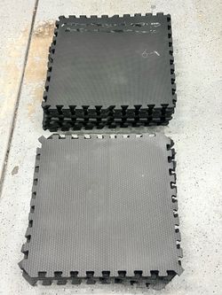 Interlocking Gym/Garage Foam Mats (Two Sizes)