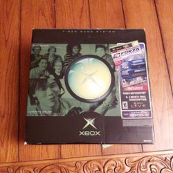 Original Xbox Forza Bundle With a TV Remote no gaming controllers
#shelf