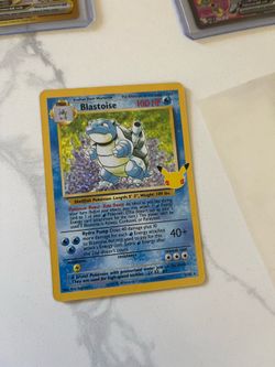 Blastoise celebration