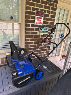 Free Electric Snow Blower Machine