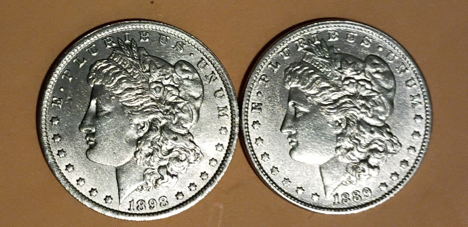 Morgan Silver Rounds (Qty:2)