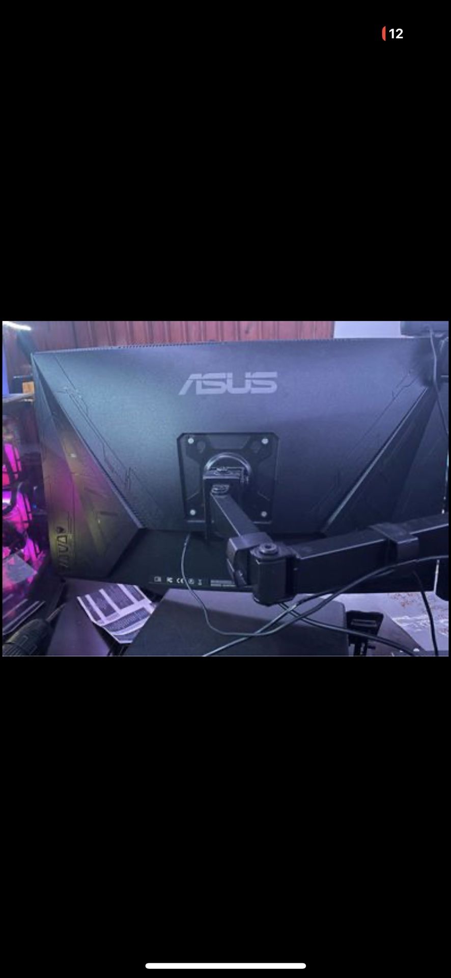 Asus Curved Gaming Monitor