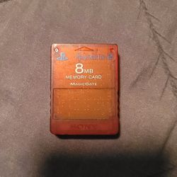 Playstation 2 Ps2 8mb Magic Gate Memory Card Video Games