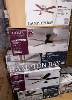 Ceiling Fan Mix 52 in Hampton Bay Multiple Styles & Designs