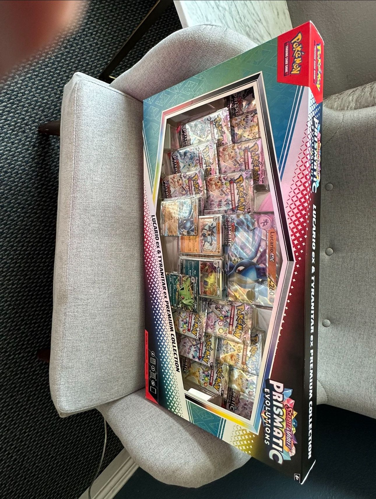 Prismatic Lucario Ex & Tyranitar Ex Box