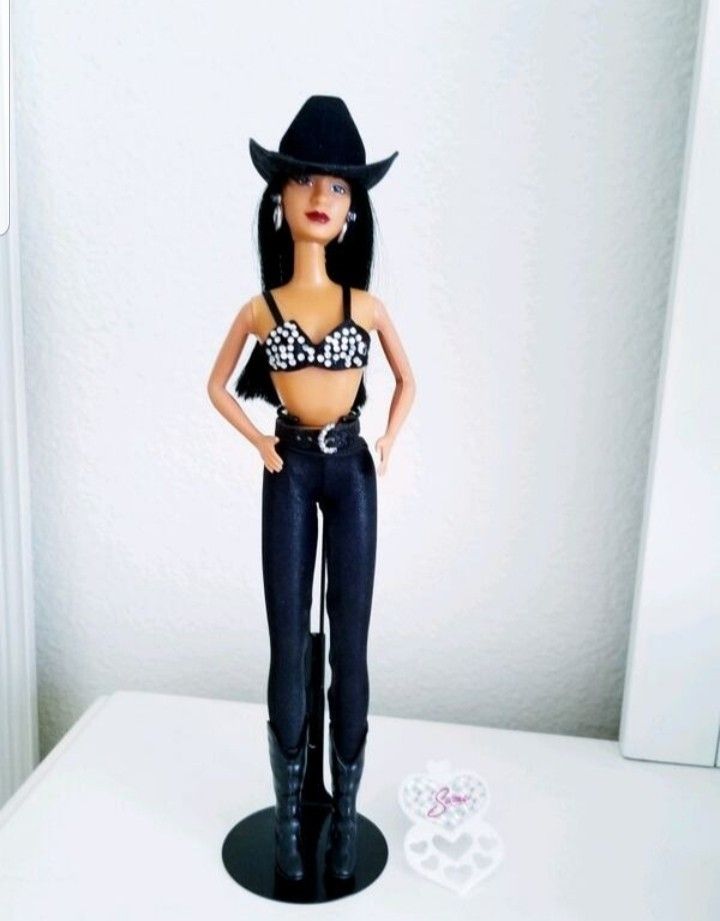 Selena Doll OOAK w/Bustier and Cowboy Hat