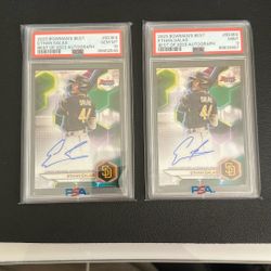 2023 Bowman’s Best Ethan Salas Auto PSA 10