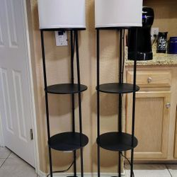 (2 available!) Shelf Floor Lamp