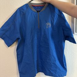 SJ Spartans short sleeve windbreaker