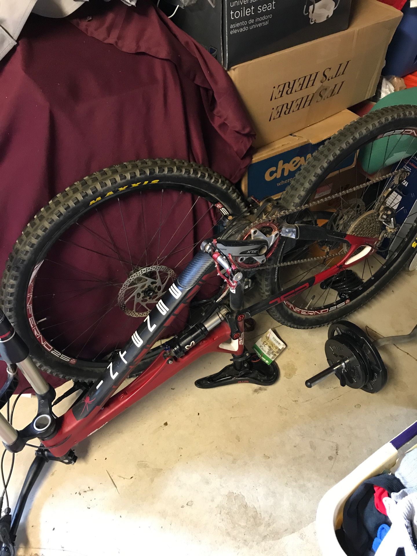 Intense Spyder Mountain bike 29 Xl Frame