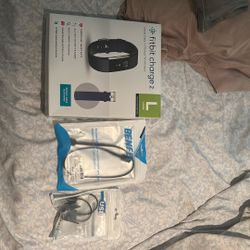 Fitbit Charge 2 With Charging Cords