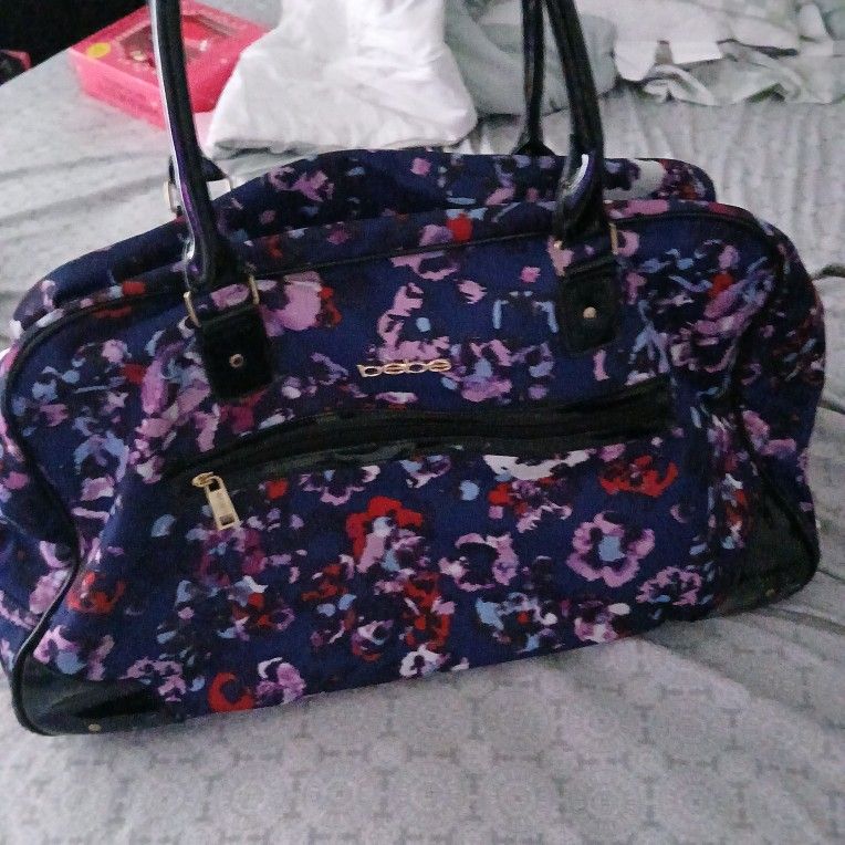 Bebe Rolling Duffel Bag Travel
