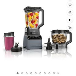Ninja Grand Kitchen System 72-Oz Blender, 4 Presets, Smoothie, Chop, Dough, 3 Speeds, 1200W, KS500WM