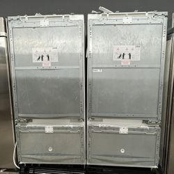 Miele Panel Ready Bottom Freezer Built In 72” Set Refrigerator