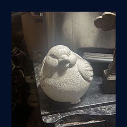 Heavy Stone Solid Bird Figure