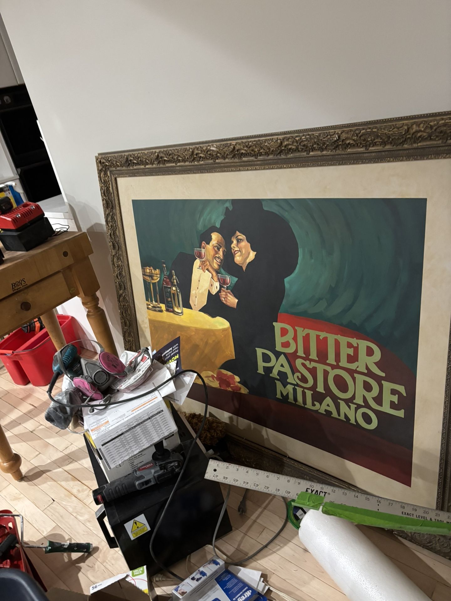 Old Poster In Frame $5,000.00 For Both