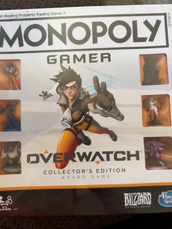 Monopoly Gamer Overwatch Collector's Edition Board Game
