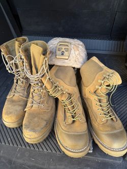 Military boots