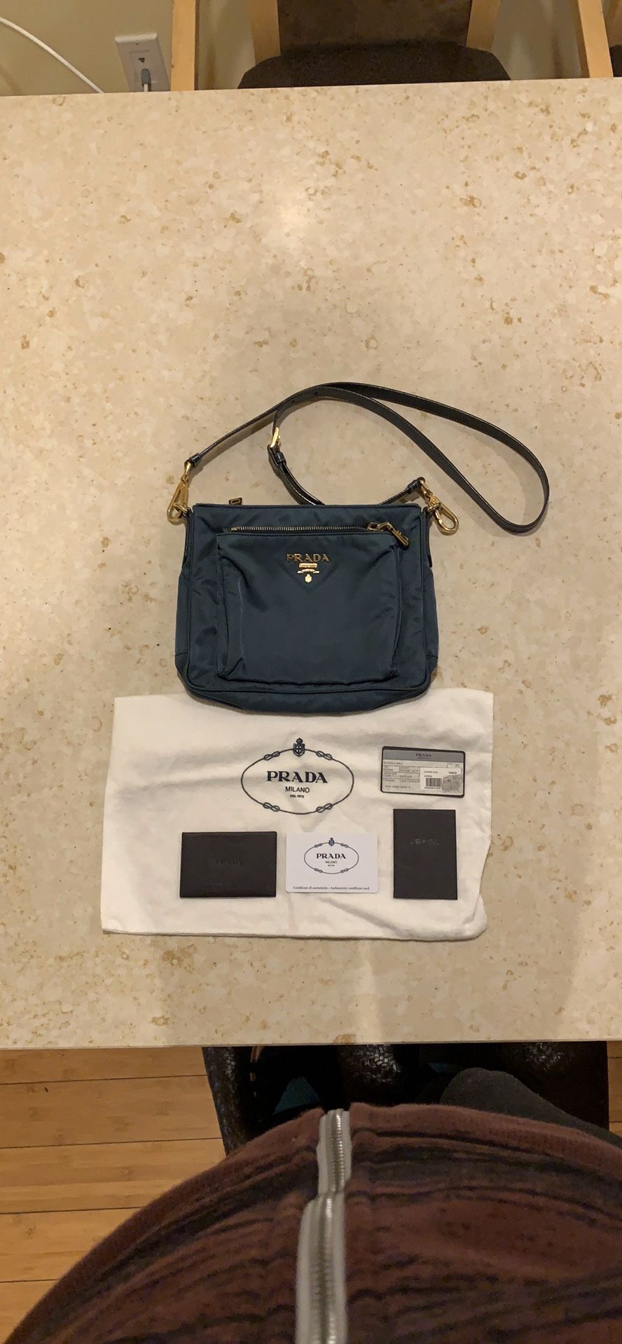 Authentic Prada crossbody bag