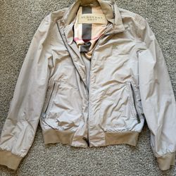 Men’s Beige Burberry Jacket Size XL