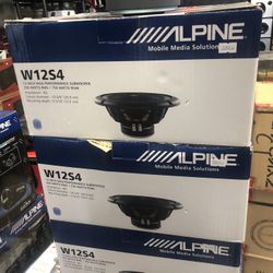 Alpine 12 Inch Subwoofer On Sale For 79.99