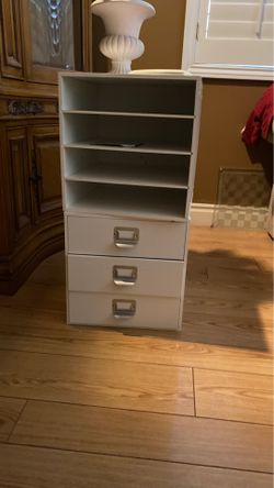 Storage shelves