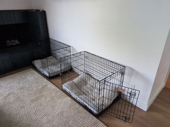 Two Medium Dog Crates